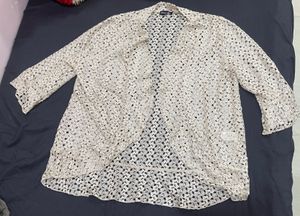 Crochet Cover Up, an overcoat