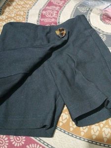 Cute Black Skort