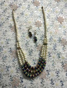 PEARL NECKLACE SET