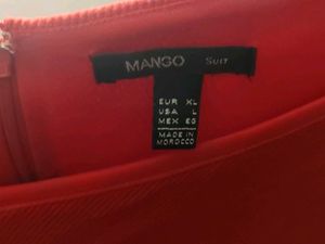 Mango Chic Red Suit