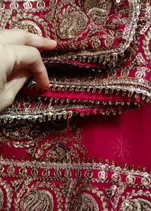 Heavy Work Saree With Blouse