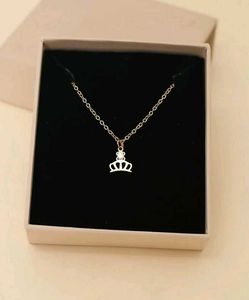 Crown Pendant Necklace