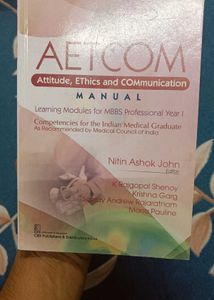 AETCOM-Attitude,Ethics And communication.