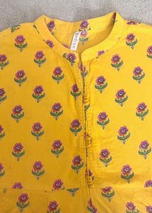 Floral Print Kurta