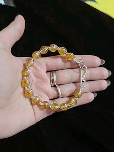 Natural Citrine Stone Bracelet New
