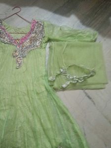 Elegant Green Kurta Set