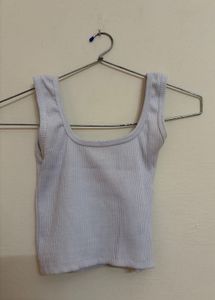 Cute Ribbed Tank Top
