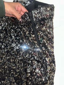 Sparkling Sequin Mini Skirt
