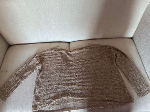 Gold Sequinned Sweater