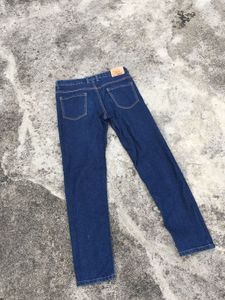 Classic Dark Wash Denim Jeans