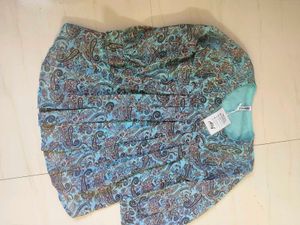 Paisley Print Top