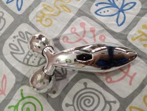 Combo Of Gua Sha Jade Roller And Two Face Massager