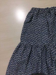 Blue Maxi Skirt