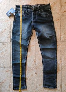 Denim Jeans (Navy Blue, Size 32)
