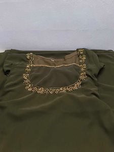 Elegant Olive Green Kurta