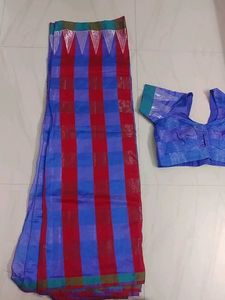 Artsilk Saree,With Stiched Blouse