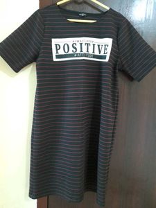 Knee Length T-shirt Dress