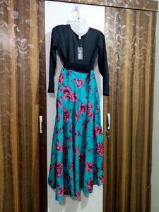 Floral Print Maxi Dress