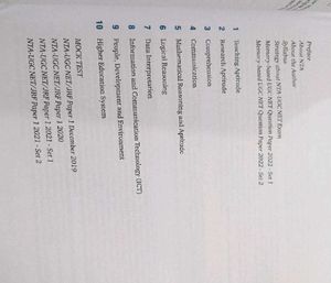 Ugc Net/Jrf Paper 1 K.V.S. Madaan Book