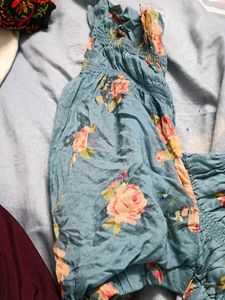 Floral Print Long Dress
