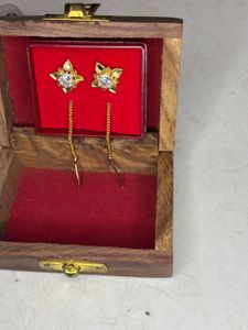 Floral Dangle Earrings