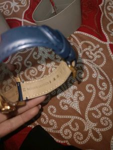 Real Fossil Leather Watch