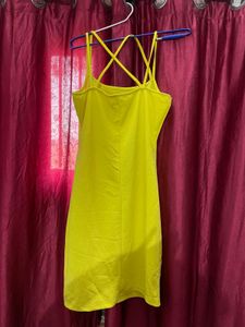 Yellow Mini Dress💛