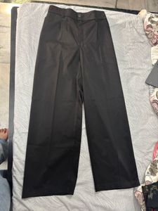Black Wide Leg Trousers