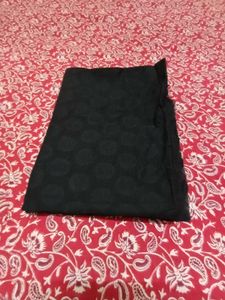Black cotton cut piece