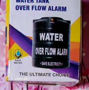 WATER TANK OVER FLOW ALARM WITH LOUD SOUND