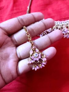 Beautiful Jewellery Set Baby Pink