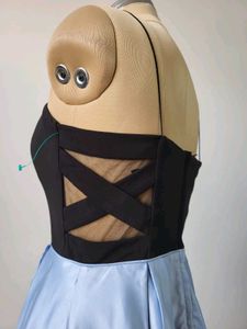 Two-Tone Party Dress