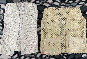 Combo Of Unisex Handmade Crochet Jackets For Kids