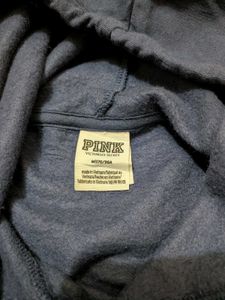 Victoria&#39;s secret Pink Cropped Hoodie