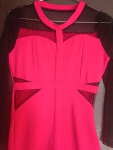 Chic Pink Bodycon Dress