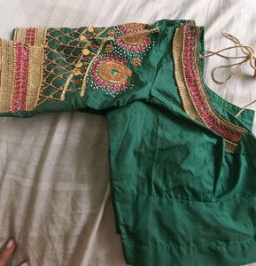 Heavy Work Aari Bridal Blouse