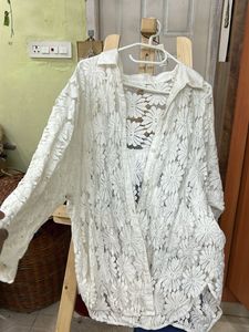 White Laced Shirt