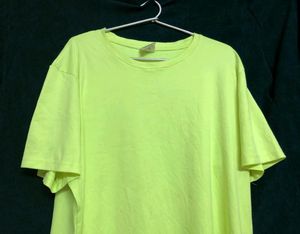 Cool Fluorescent Green Short Sleeve T Shirt