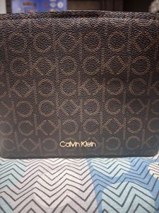 Calvin Klein Women Hailey Monogram Logo Crossbody