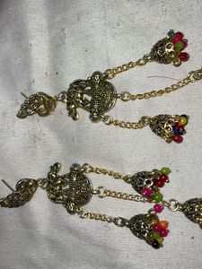 Elephant Jhumka Earrings