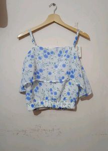 Preloved Messie Co-ord Top (Size -S)