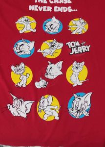 Tom and Jerry Red T-Shirt