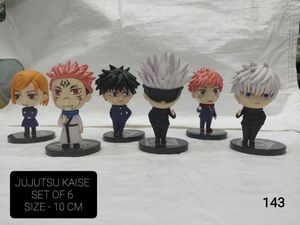 Jujutsu Kaisen Small Miniature Set Of 6 Pcs 10 Cm