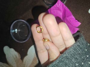 real Gold Hoop Earrings