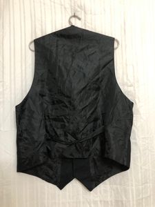 Black Plain Waistcoat