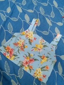 Floral Print Tank Top