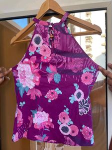 Beautiful Neck Party Wear Top Branded