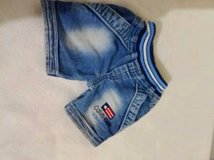 Kids&#39; Denim &amp; Striped Bottoms
