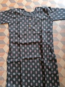 Black Printed Kurti