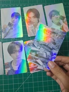 skz photocards - holographic